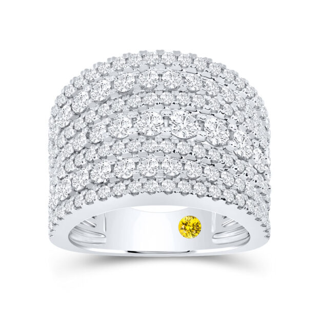 Opulent Lab Created Diamond Cocktail Ring-3 ct. tw.-925 Sterling Silver_1
