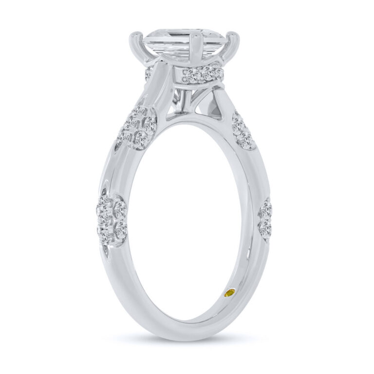 Quell Petite Hidden Halo Lab Grown Diamond Engagement Ring