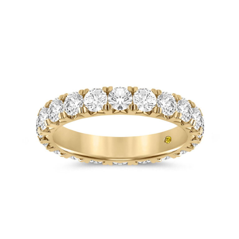 Envoi Full Coverage Lab Grown Eternity Diamond Ring
