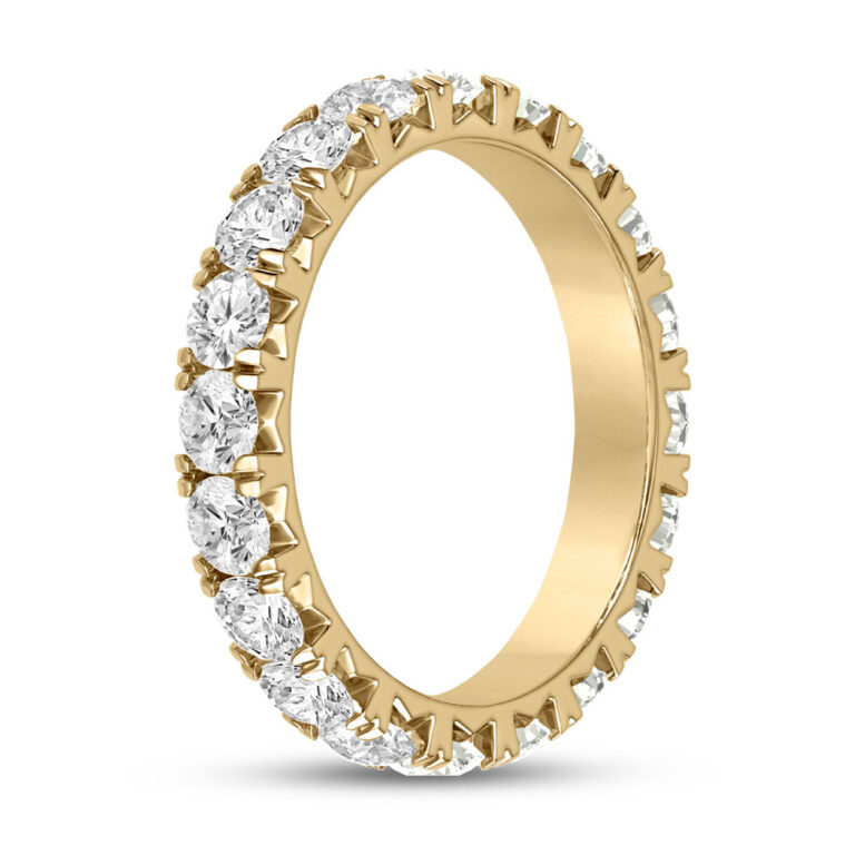 Envoi Full Coverage Lab Grown Eternity Diamond Ring