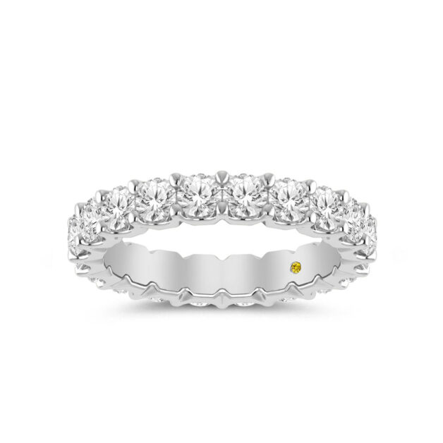 U Prong Lab Grown Diamond Eternity Ring-2 ct. tw.-18K White Gold_1
