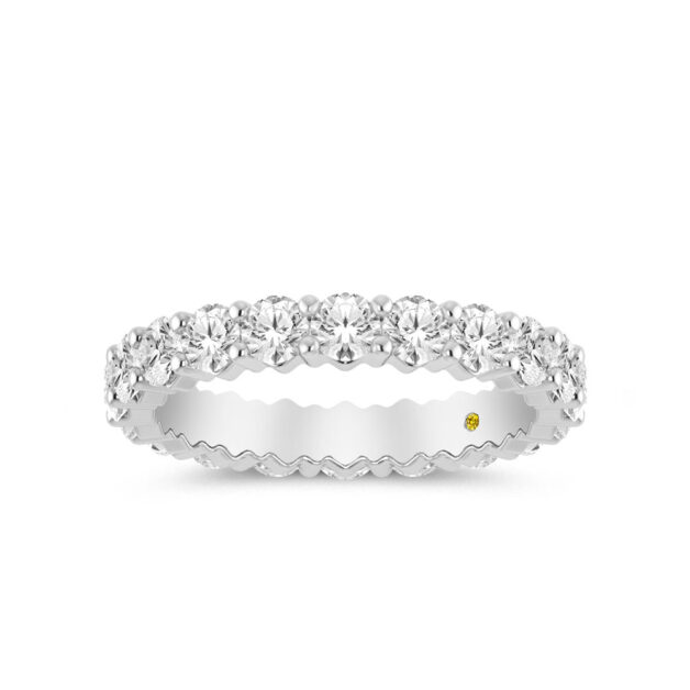 Shared Prong Lab Grown Diamond Eternity Ring-2 ct. tw.-18K White Gold_1