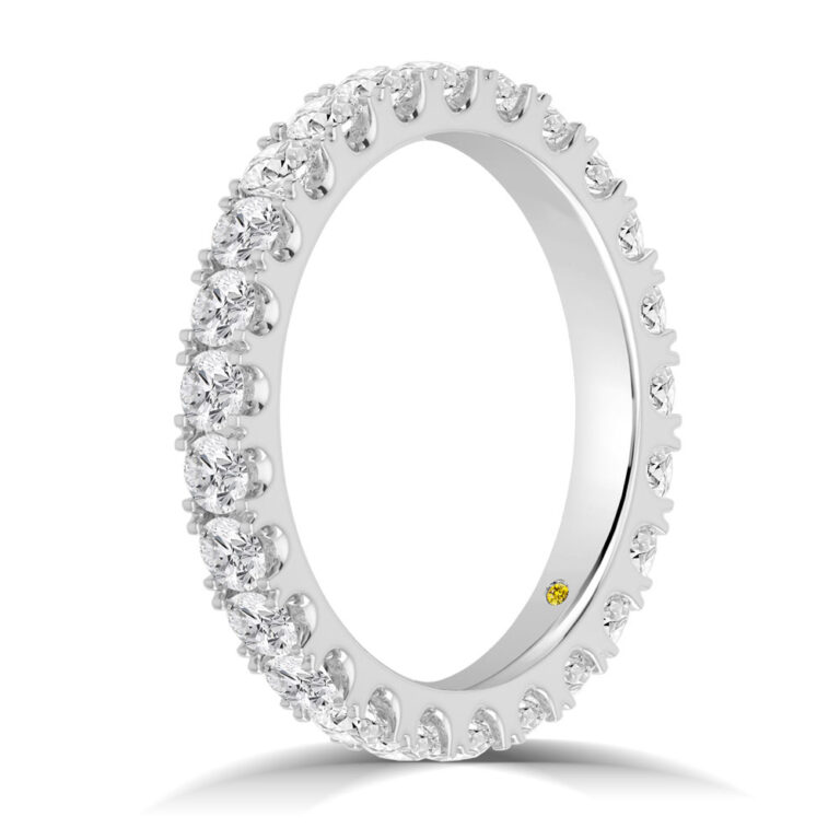 Lyric Full Coverage Lab Grown Eternity Diamond Ring