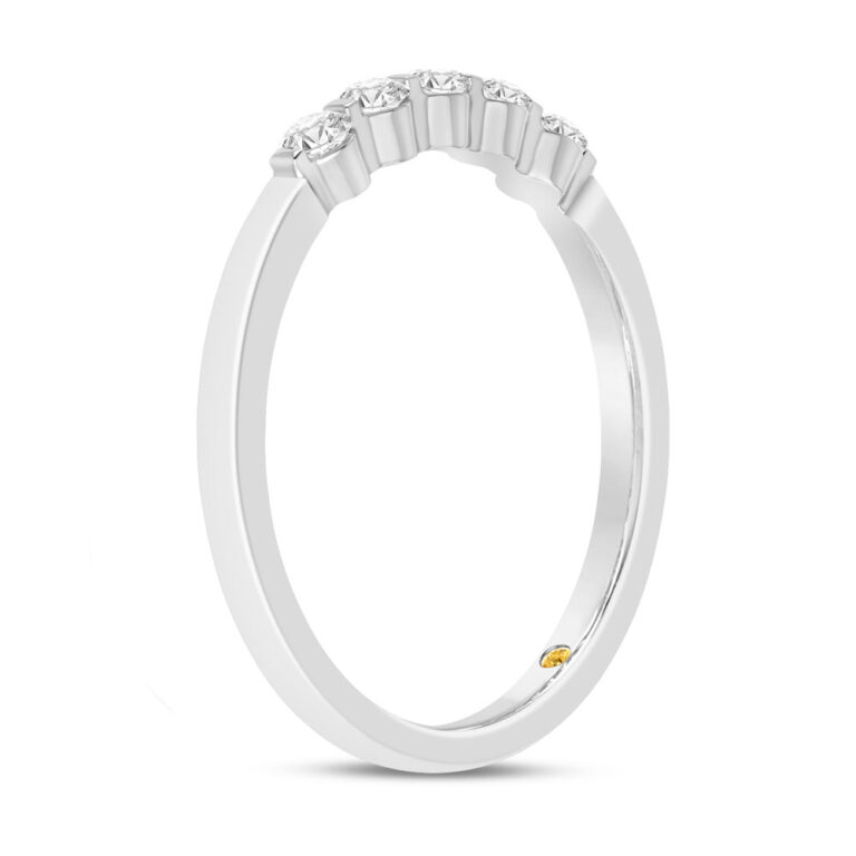 Vibe Shared Prong Lab Grown Five Stone Diamond Ring