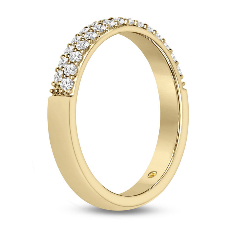 Brio Half Coverage Lab Grown Diamond Ring