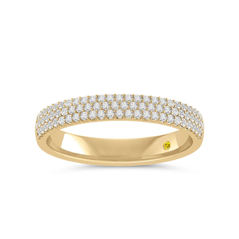 Chante Half Coverage Lab Grown Diamond Ring