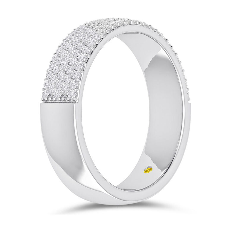 Etolie Half Coverage Lab Grown Diamond Ring