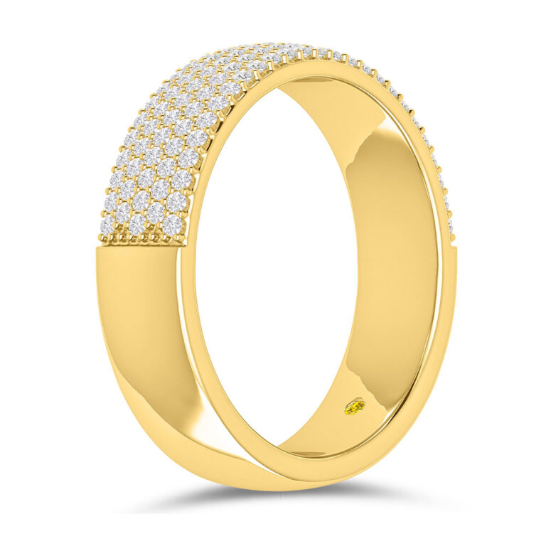 Etolie Half Coverage Lab Grown Diamond Ring