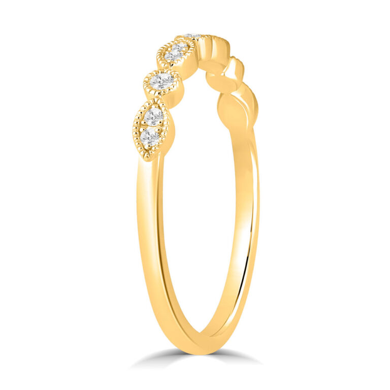 Harmonia 'Dot-Dash' Lab Grown Diamond Ring