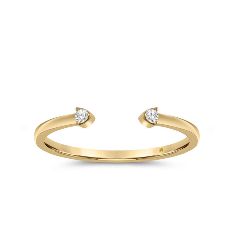 Jovea Lab Grown Open Diamond Ring