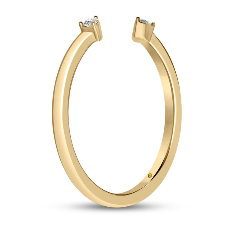 Jovea Lab Grown Open Diamond Ring