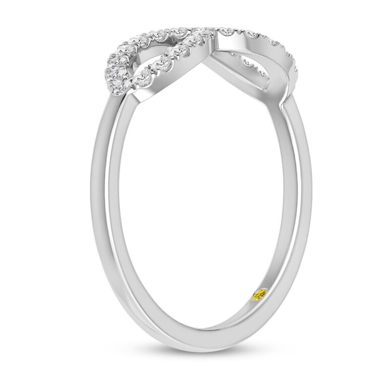 Kismet Lab Grown Infinity Diamond Ring