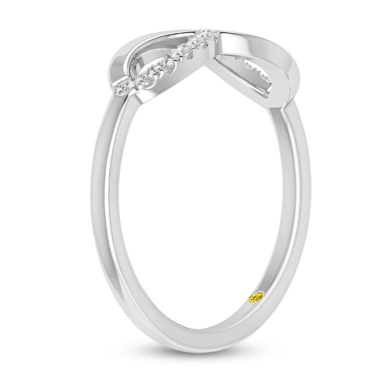 Quasar Lab Grown Infinity Diamond Ring