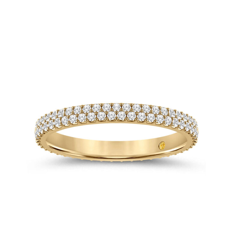 Brio Full Coverage Lab Grown Eternity Diamond Ring