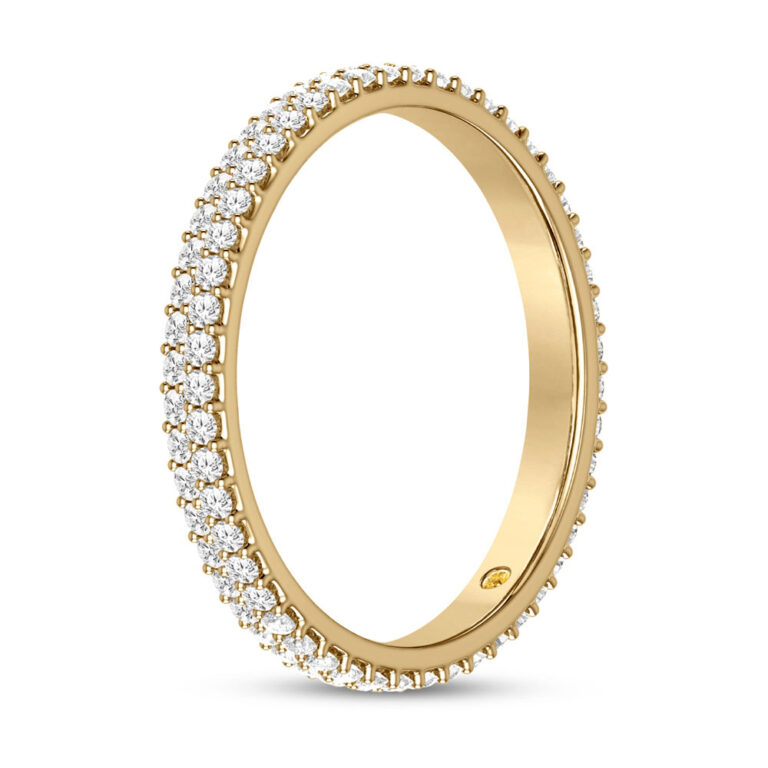 Brio Full Coverage Lab Grown Eternity Diamond Ring