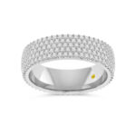 Opulent Multi Row Lab Grown Diamond Eternity Band-2 1/2 ct. tw.-18K White Gold_1