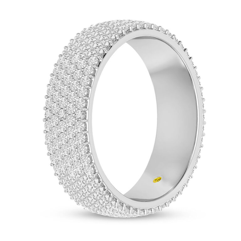 Etolie Full Coverage Lab Grown Eternity Diamond Ring
