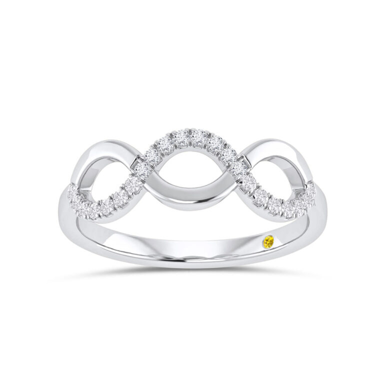 Mirage Lab Grown Infinity Diamond Ring