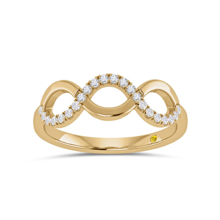 Mirage Lab Grown Infinity Diamond Ring