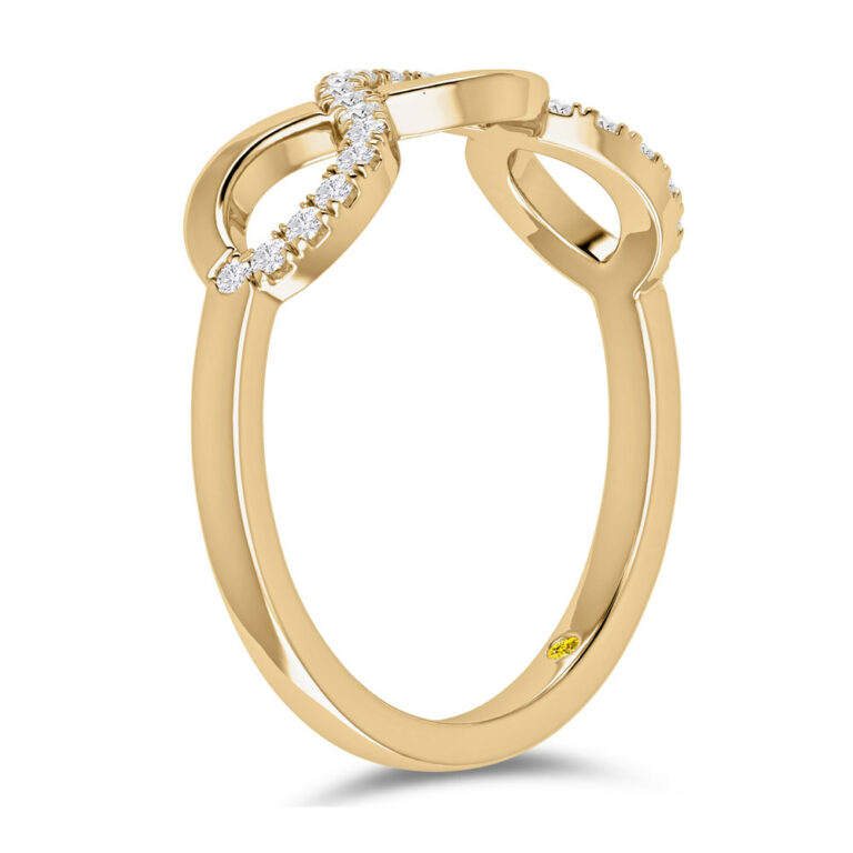 Mirage Lab Grown Infinity Diamond Ring