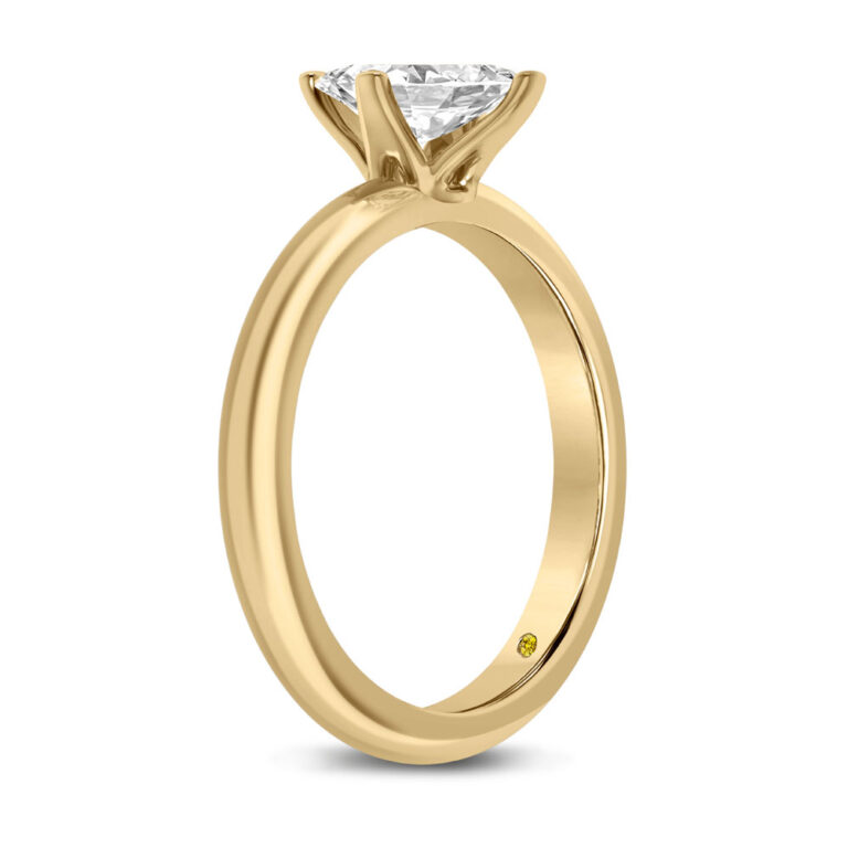 Celest Lab Grown Diamond Solitaire Ring