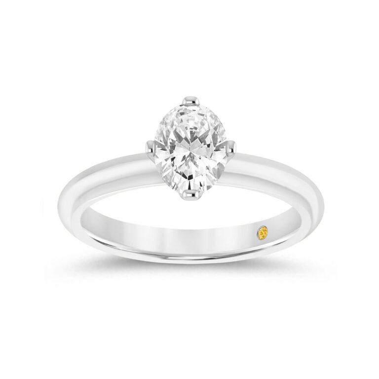 Celest Lab Grown Diamond Solitaire Ring