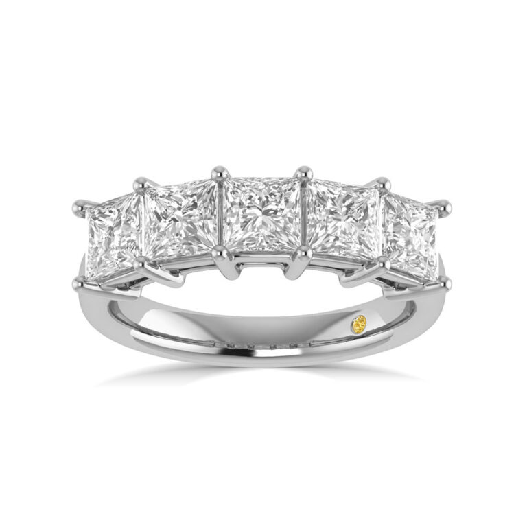 Azura Lab Grown Five Stone Diamond Ring