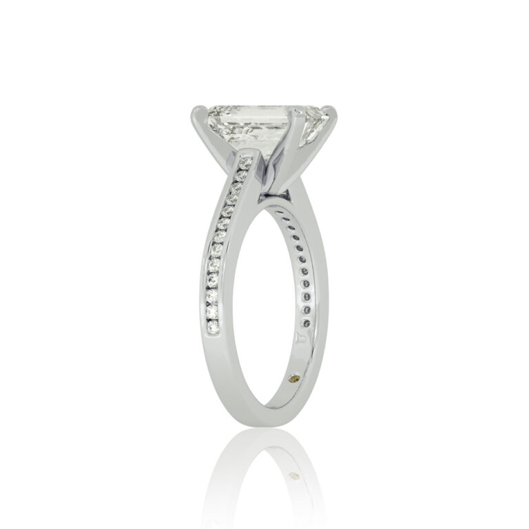 Paris Channel Set Lab Grown Diamond Engagement Ring
