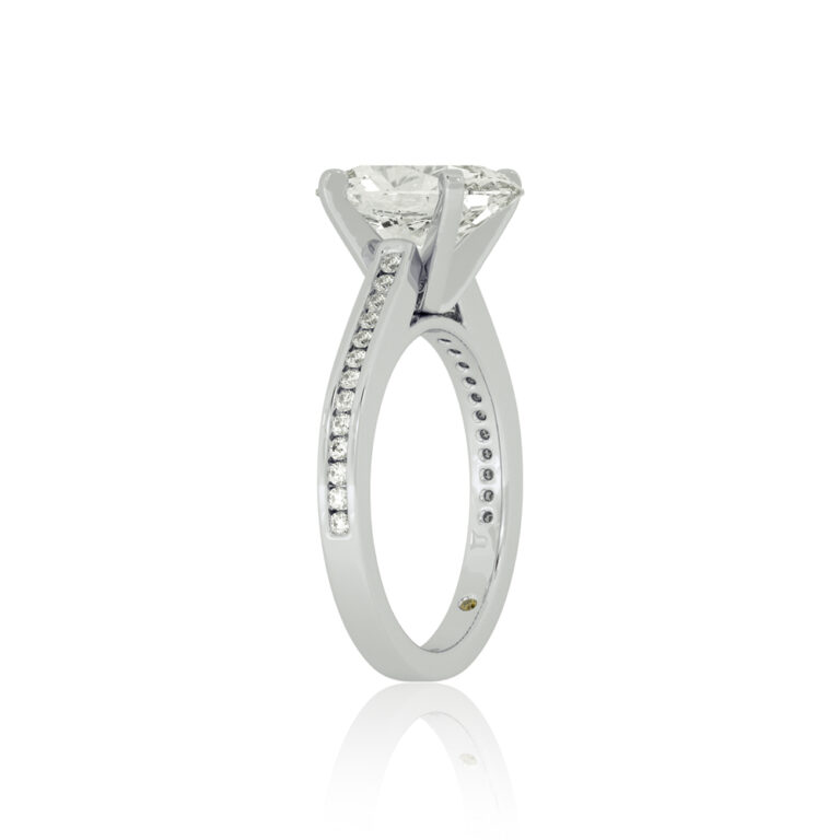 Paris Channel Set Lab Grown Diamond Engagement Ring