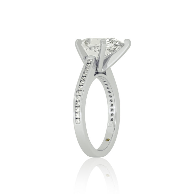 Paris Channel Set Lab Grown Diamond Engagement Ring