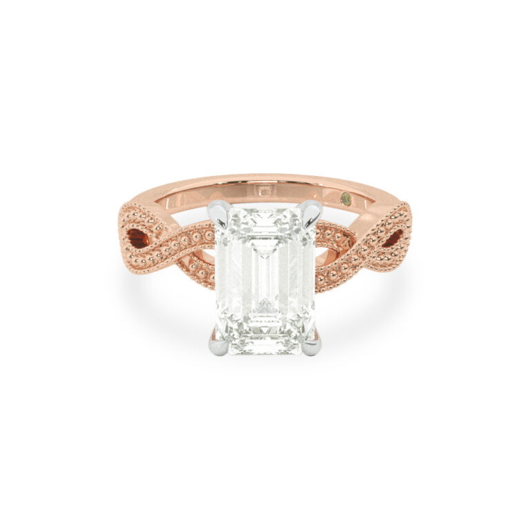 York Infinity Shank Lab Grown Diamond Engagement Ring