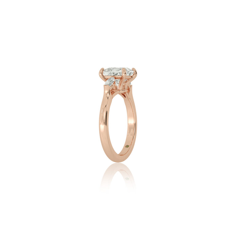 Maui Three Stone Lab Grown Diamond Engagement Ring