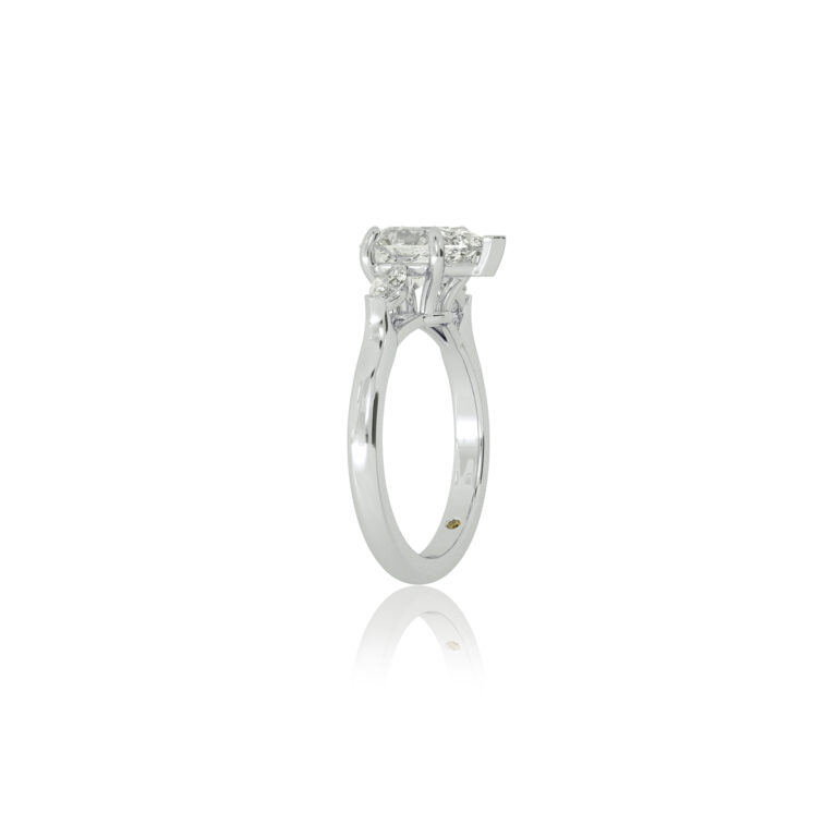 Maui Three Stone Lab Grown Diamond Engagement Ring