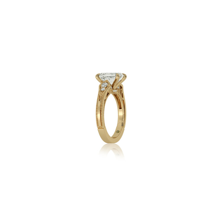 Vesta Vintage Inspired Lab Grown Diamond Engagement Ring