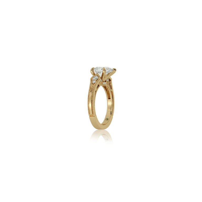 Vesta Vintage Inspired Lab Grown Diamond Engagement Ring