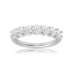 Classic Lab Grown Seven Stone Scallop Set Diamond Ring (2  ct. tw.) 18K - White Gold_1,Classic Lab Grown Seven Stone Scallop Set Diamond Ring (2  ct. tw.) 18K - White Gold_2,Classic Lab Grown Seven Stone Scallop Set Diamond Ring (2  ct. tw.) 18K - White Gold_3,Classic Lab Grown Seven Stone Scallop Set Diamond Ring (2  ct. tw.) 18K - White Gold_4,