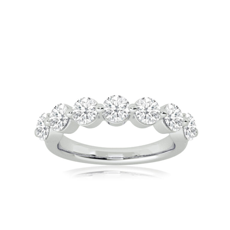 Prague Lab Grown Shared Prong Diamond Ring