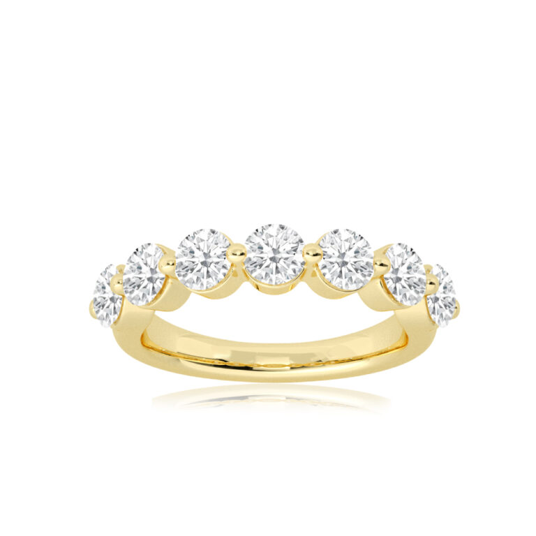 Prague Lab Grown Shared Prong Diamond Ring
