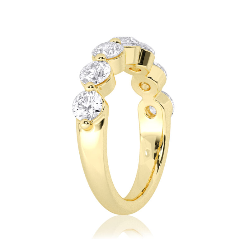 Prague Lab Grown Shared Prong Diamond Ring