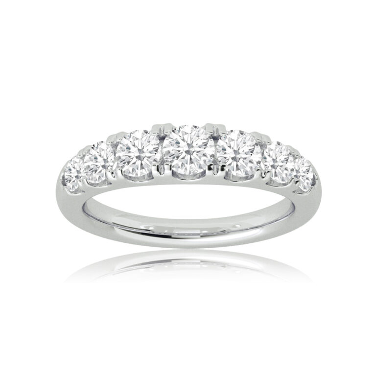 Quebec Lab Grown Seven Stone Diamond Ring