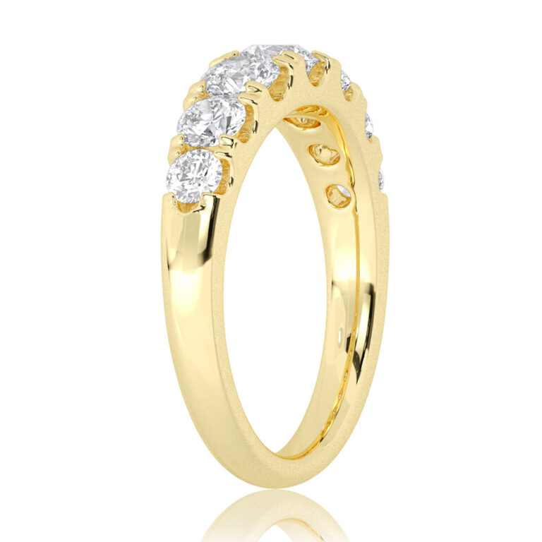Quebec Lab Grown Seven Stone Diamond Ring