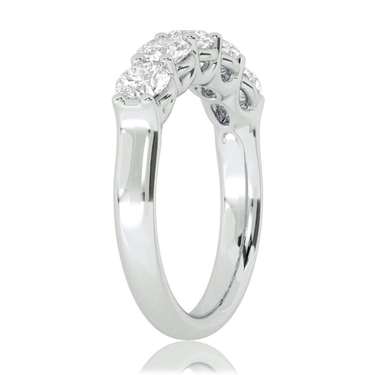 Luca Lab Grown Five Stone Diamond Ring