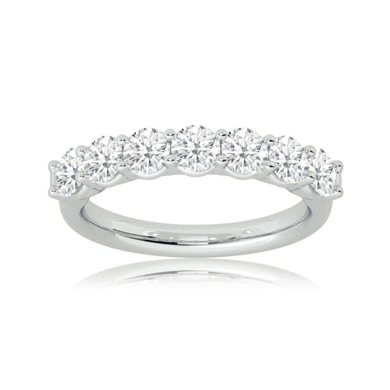 Mykon Seven Stone Lab Grown Diamond Ring