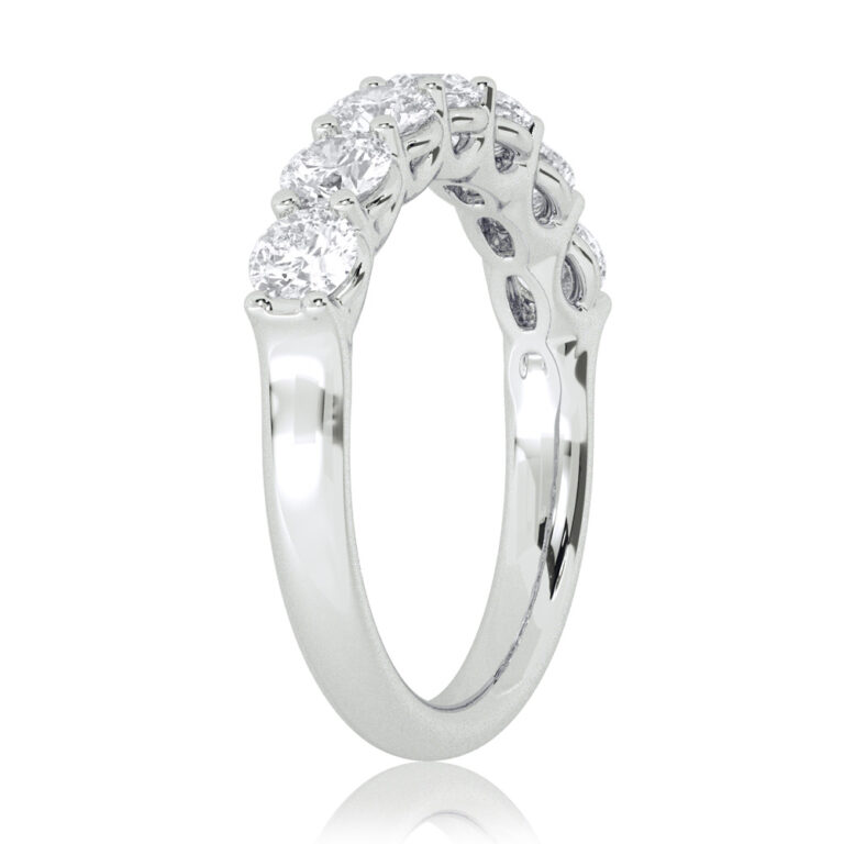 Mykon Seven Stone Lab Grown Diamond Ring