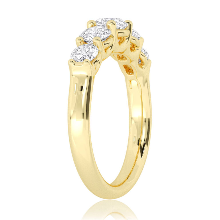Milano Graduating Five Stone Lab Grown Diamond Ring