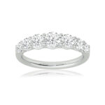 Graduating U-Prong Set Lab Grown Seven Stone Diamond Band (2  ct. tw.) 18K - White Gold_1,Graduating U-Prong Set Lab Grown Seven Stone Diamond Band (2  ct. tw.) 18K - White Gold_2,Graduating U-Prong Set Lab Grown Seven Stone Diamond Band (2  ct. tw.) 18K - White Gold_3,Graduating U-Prong Set Lab Grown Seven Stone Diamond Band (2  ct. tw.) 18K - White Gold_4,