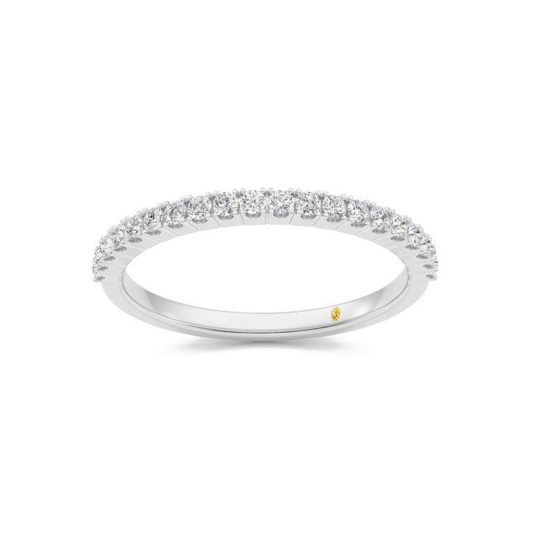 Zinnia Half Coverage Lab Grown Diamond Ring