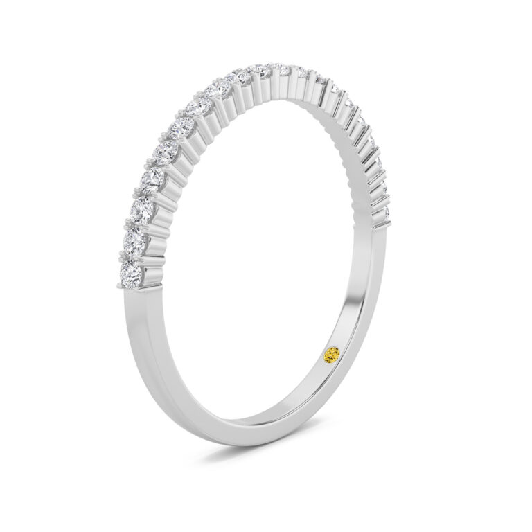 Beryl Half Coverage Lab Grown Diamond Ring