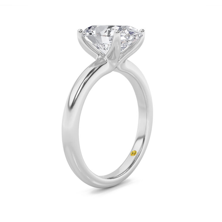 Lima Timeless Lab Grown Diamond Solitaire Engagement Ring