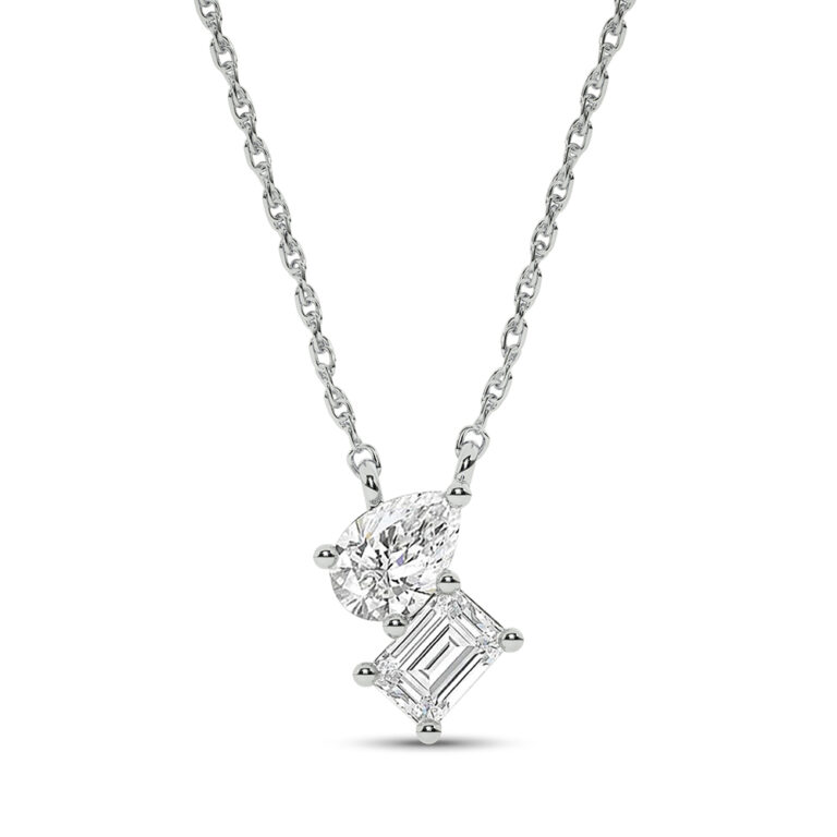 Entwined Destinies Lab Diamond Necklace